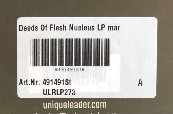Deeds Of Flesh - Nucleus (LP) - Vyle Vinyl