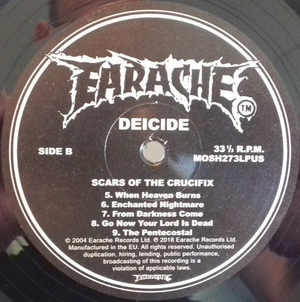 Deicide - Scars Of The Crucifix (LP) - Vyle Vinyl