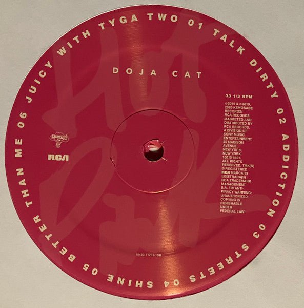 Doja Cat - Hot Pink (LP) - Vyle Vinyl