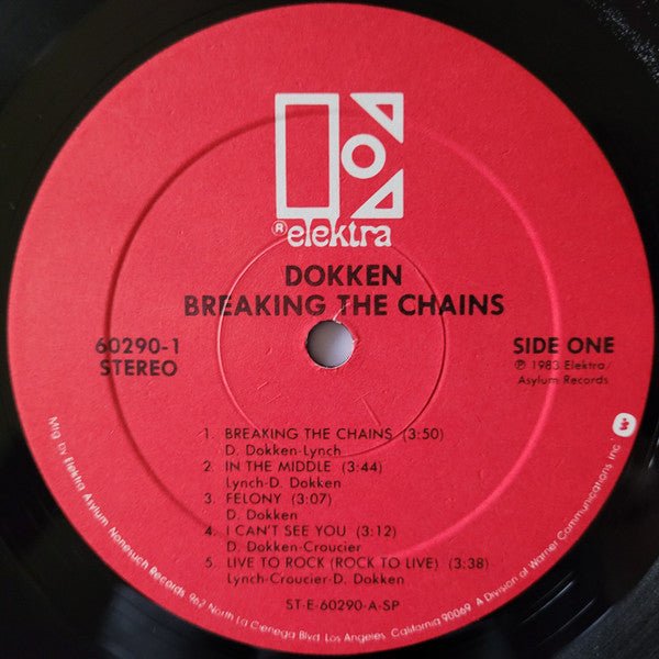 Dokken - Breaking The Chains (LP) - Vyle Vinyl