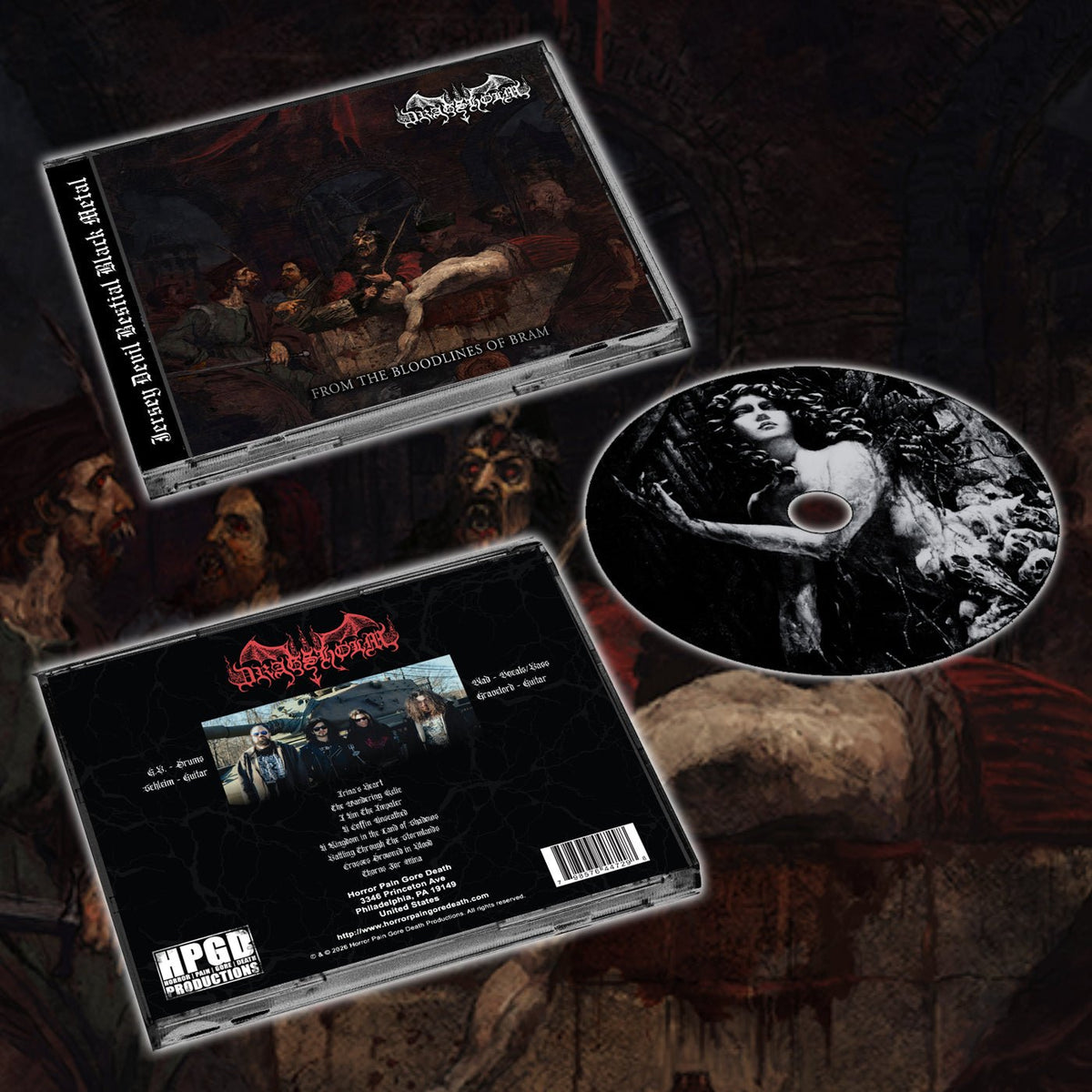 DRAGSHOLM - From The Bloodlines Of Bram CD - Vyle Vinyl
