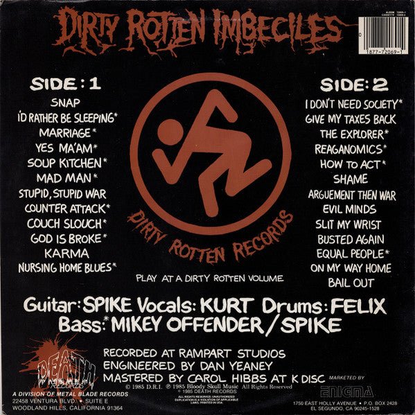 D.R.I. - Dealing With It - Vyle Vinyl