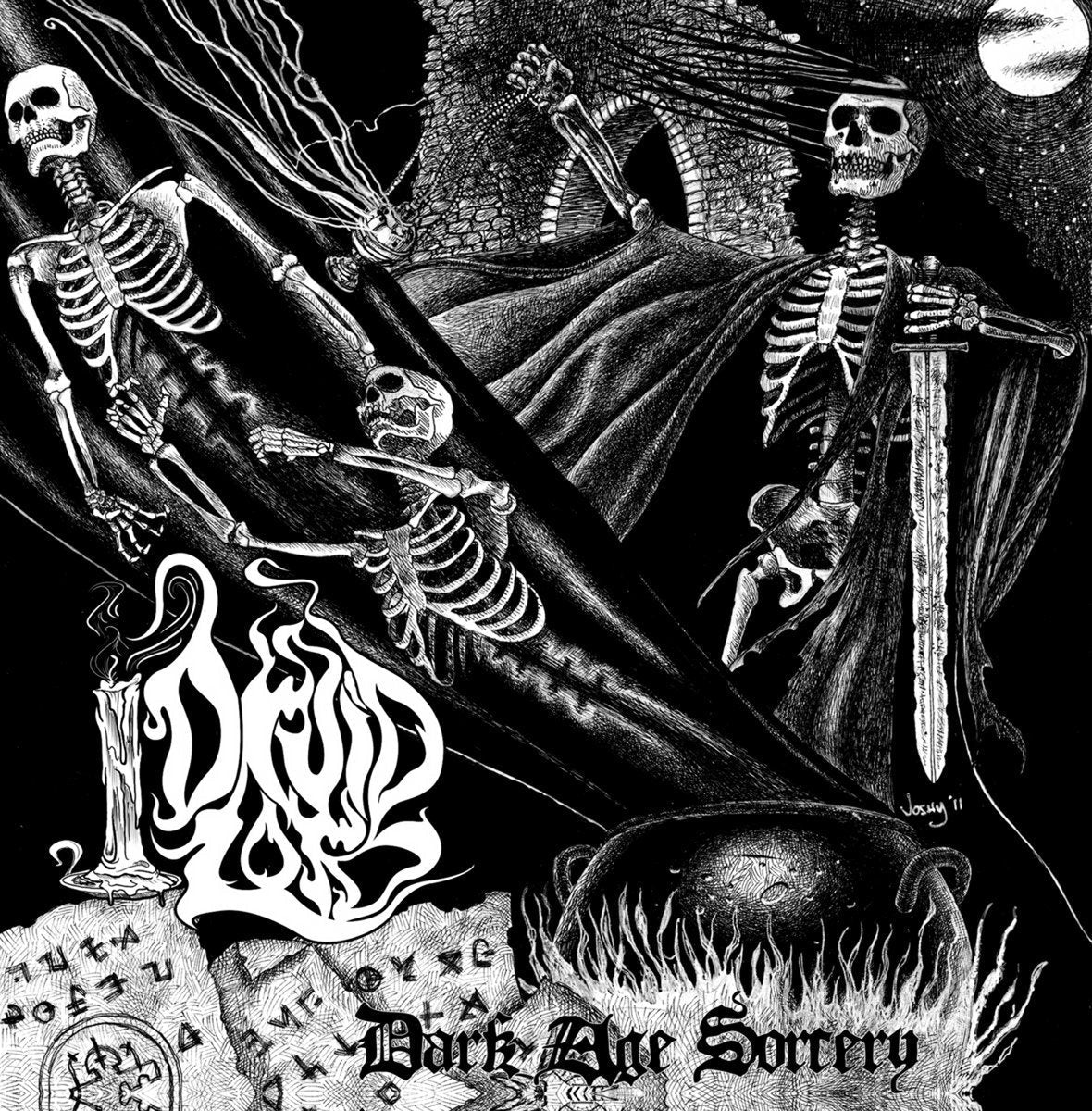 DRUID LORD / SKELETAL SPECTRE - Split 7-Inch Record - Vyle Vinyl