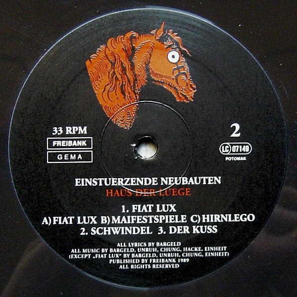 Einstürzende Neubauten - Haus Der Luege (LP) - Vyle Vinyl