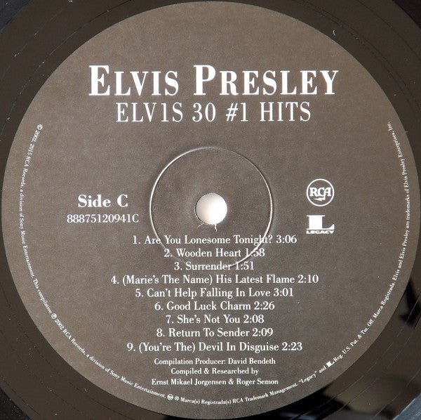 Elvis Presley - ELV1S 30 1 Hits (2xLP) - Vyle Vinyl