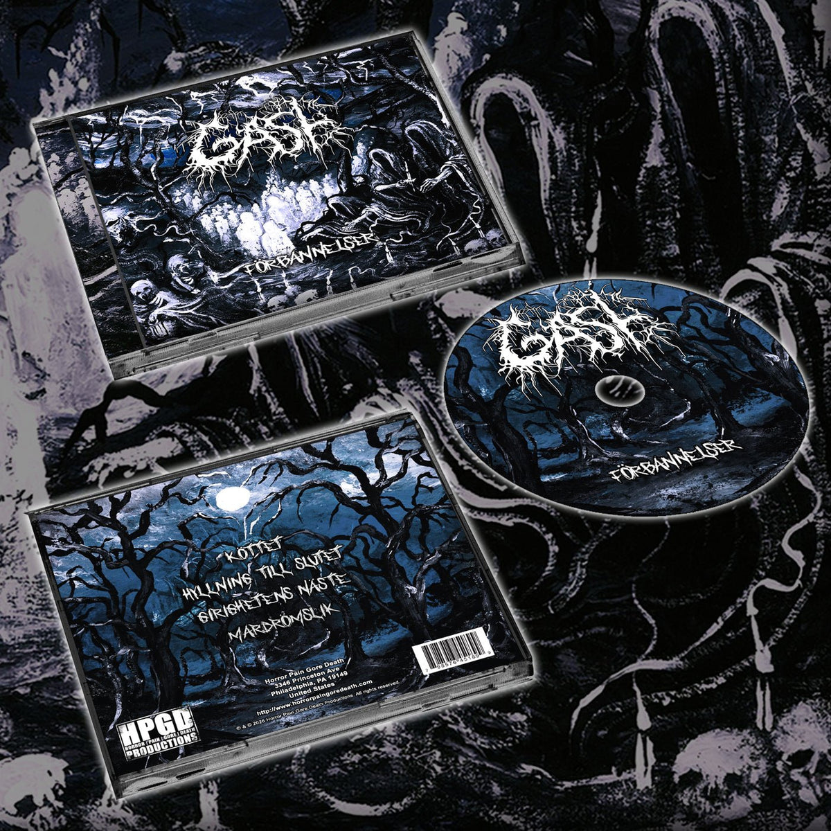 GAST - Förbannelser CD - Vyle Vinyl