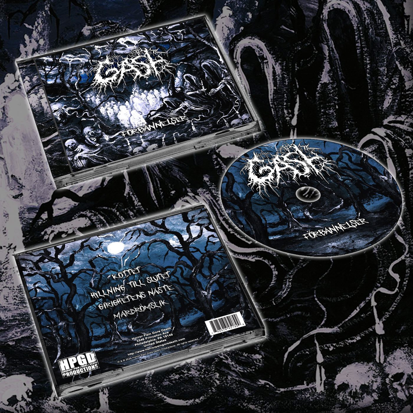 GAST - Förbannelser CD