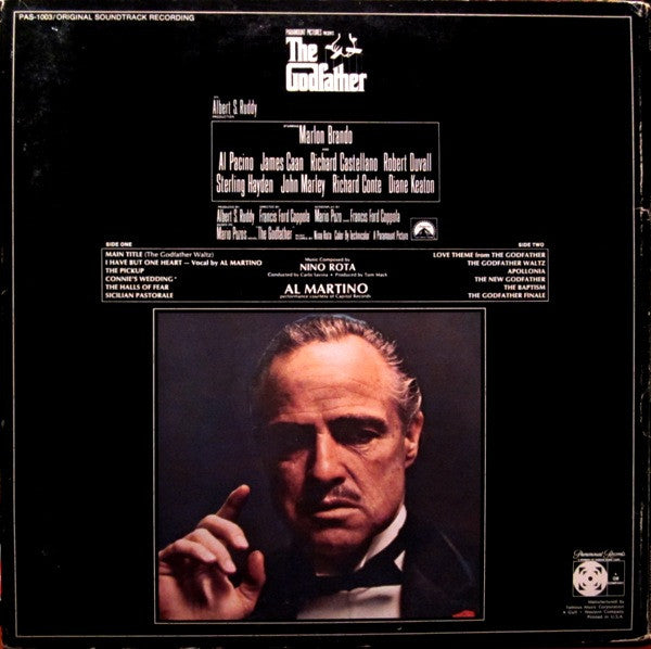 The Godfather - Motion Picture Soundtrack