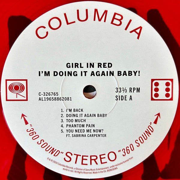 Girl In Red - I'm Doing It Again Baby! (LP) - Vyle Vinyl
