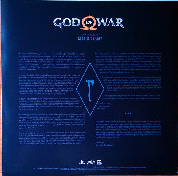 God Of Way - Video Game OST - Vyle Vinyl