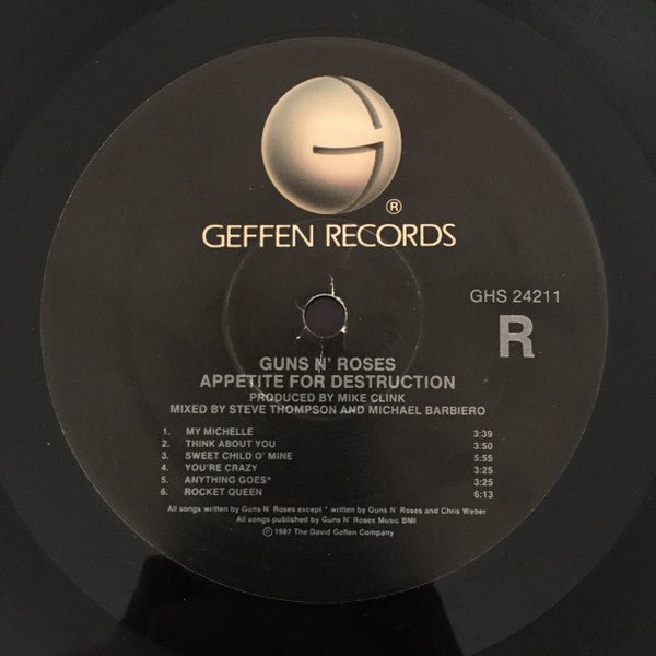 Guns N' Roses - Appetite For Destruction (LP) - Vyle Vinyl