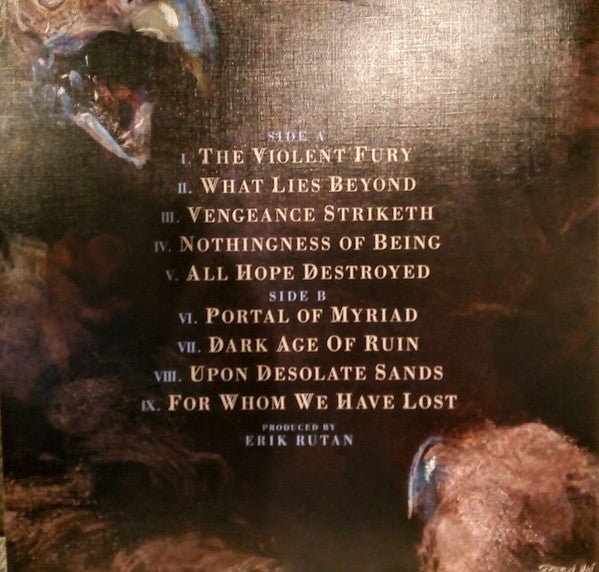 Hate Eternal - Upon Desolate Sands (LP) - Vyle Vinyl