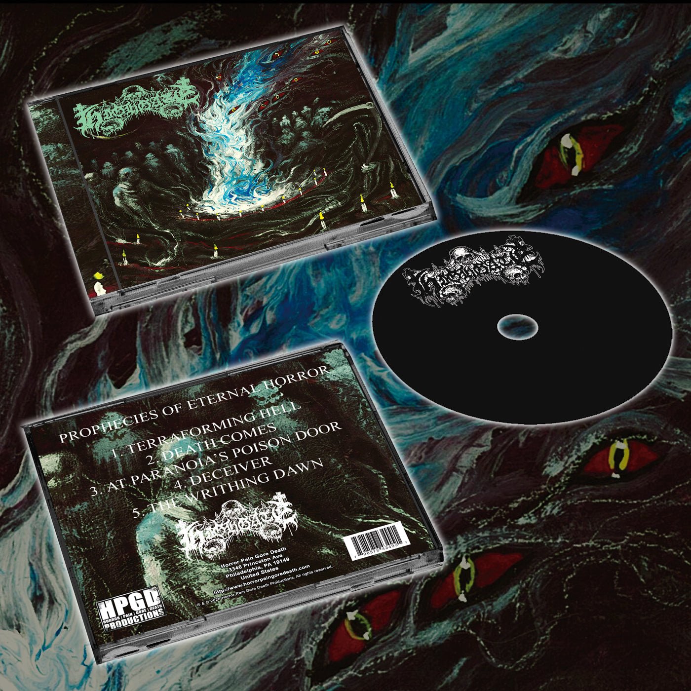 HIGHGATE - Prophecies Of Eternal Horror CD - Vyle Vinyl