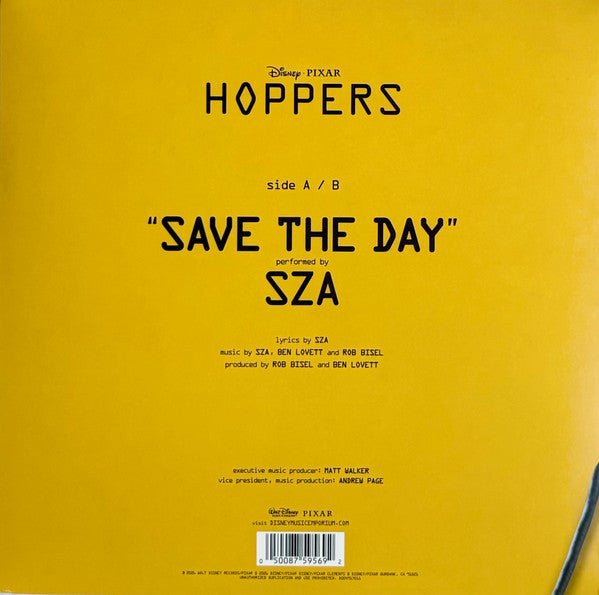 Hoppers - Save The Day - SZA - Vyle Vinyl