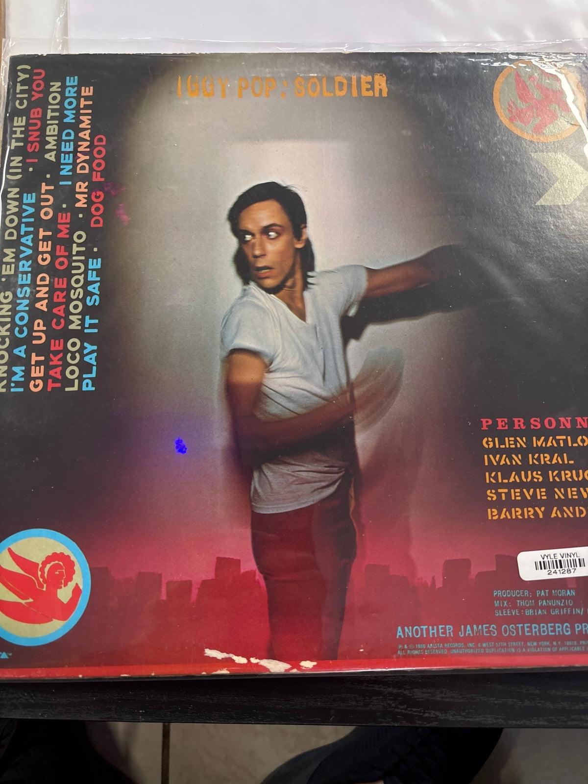 Iggy Pop - Soldier - Vyle Vinyl