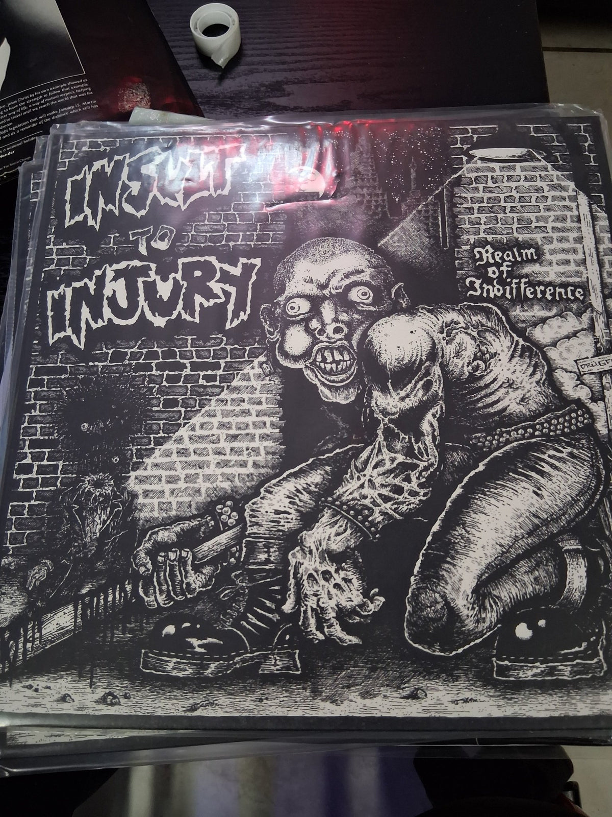 Insult to injury Realm Of Indifference - Vyle Vinyl