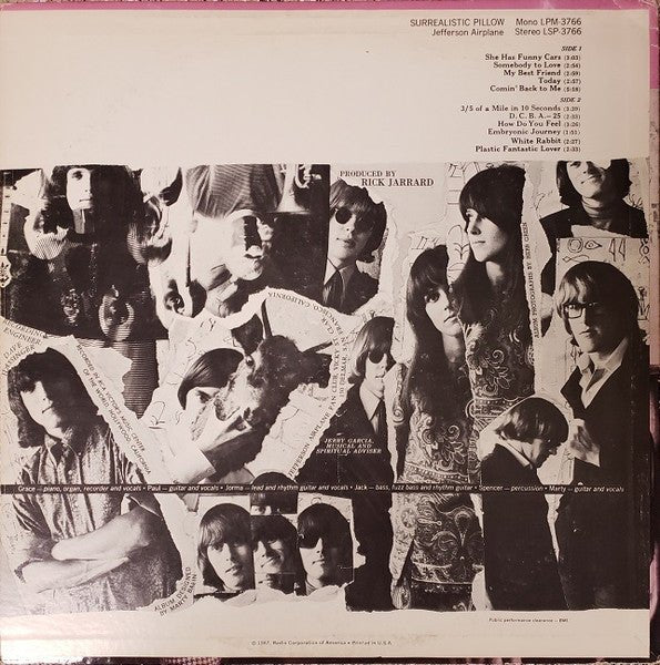 Jefferson Airplane - Surrealistic Pillow (LP) - Vyle Vinyl