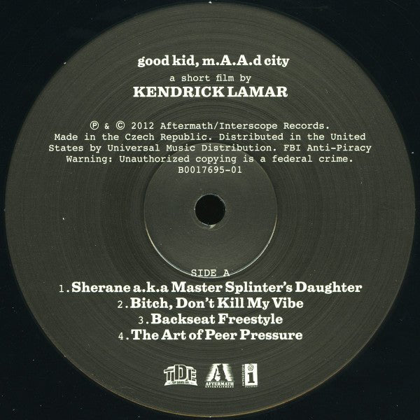 Kendrick Lamar - Good Kid, M.A.A.D City (2xLP) - Vyle Vinyl