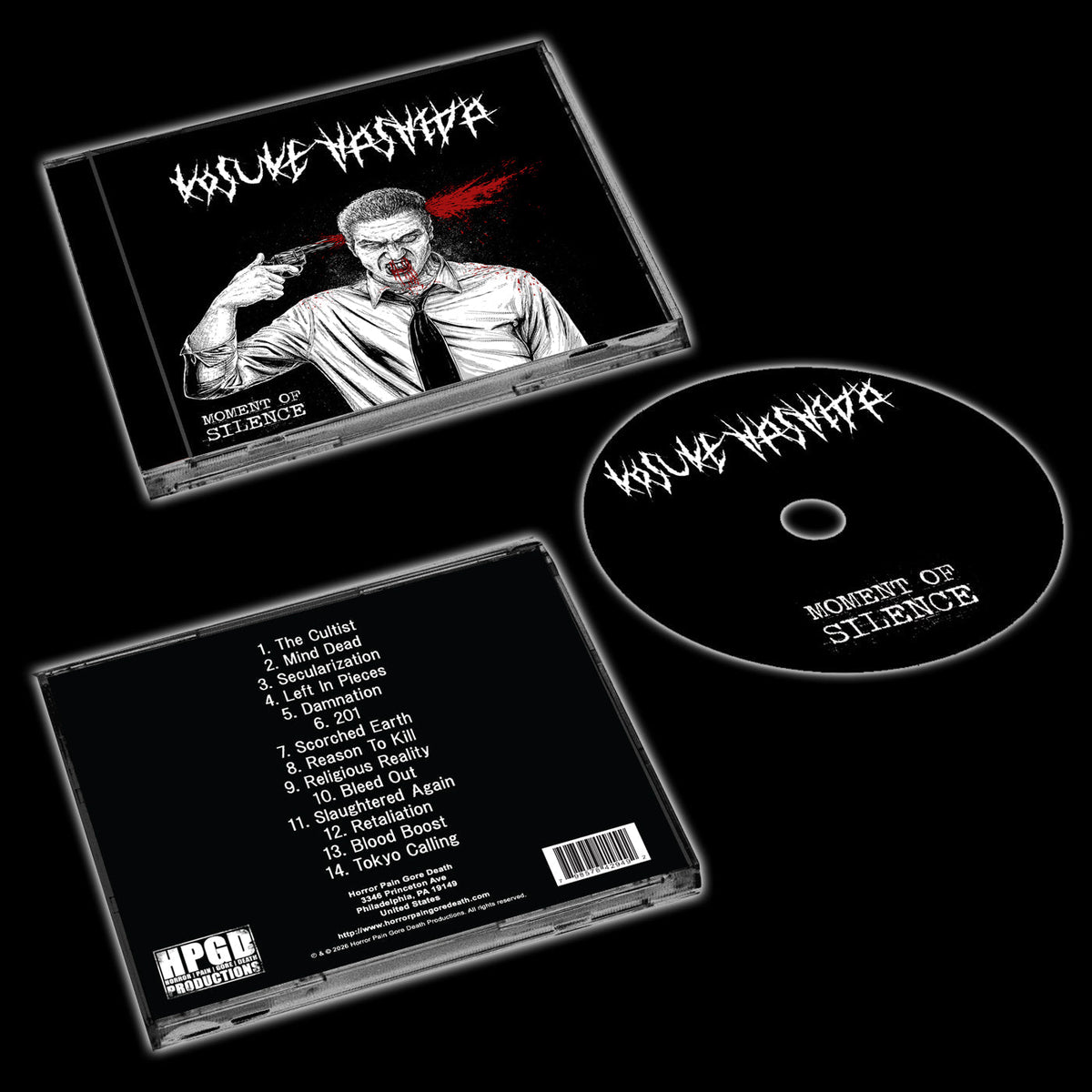 KOSUKE HASHIDA - Moment Of Silence CD - Vyle Vinyl