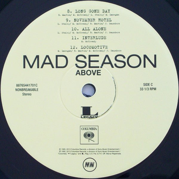 Mad Season - Above (2xLP) - Vyle Vinyl
