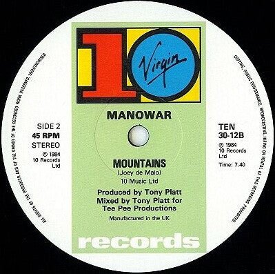 Manowar - All Men Play On 10 (12") - Vyle Vinyl