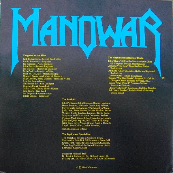Manowar - Hail To England (LP) - Vyle Vinyl