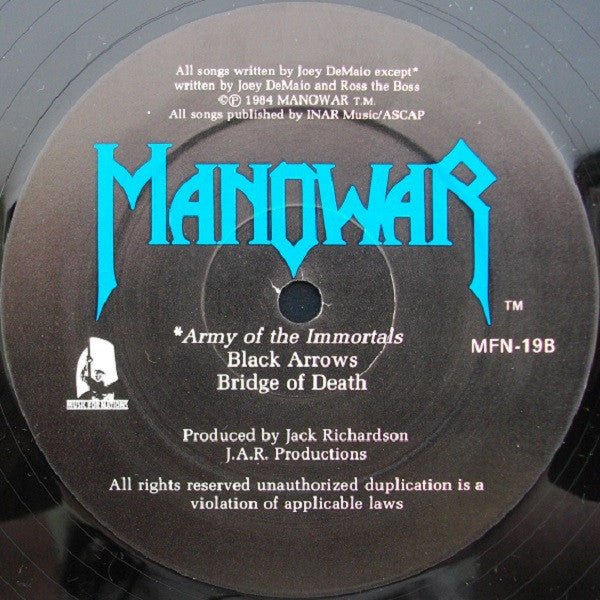 Manowar - Hail To England (LP) - Vyle Vinyl