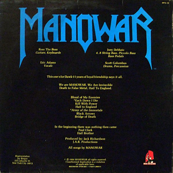 Manowar - Hail To England (LP) - Vyle Vinyl