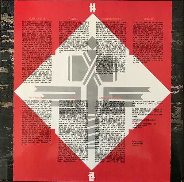 Manowar - Sign Of The Hammer (LP) - Vyle Vinyl
