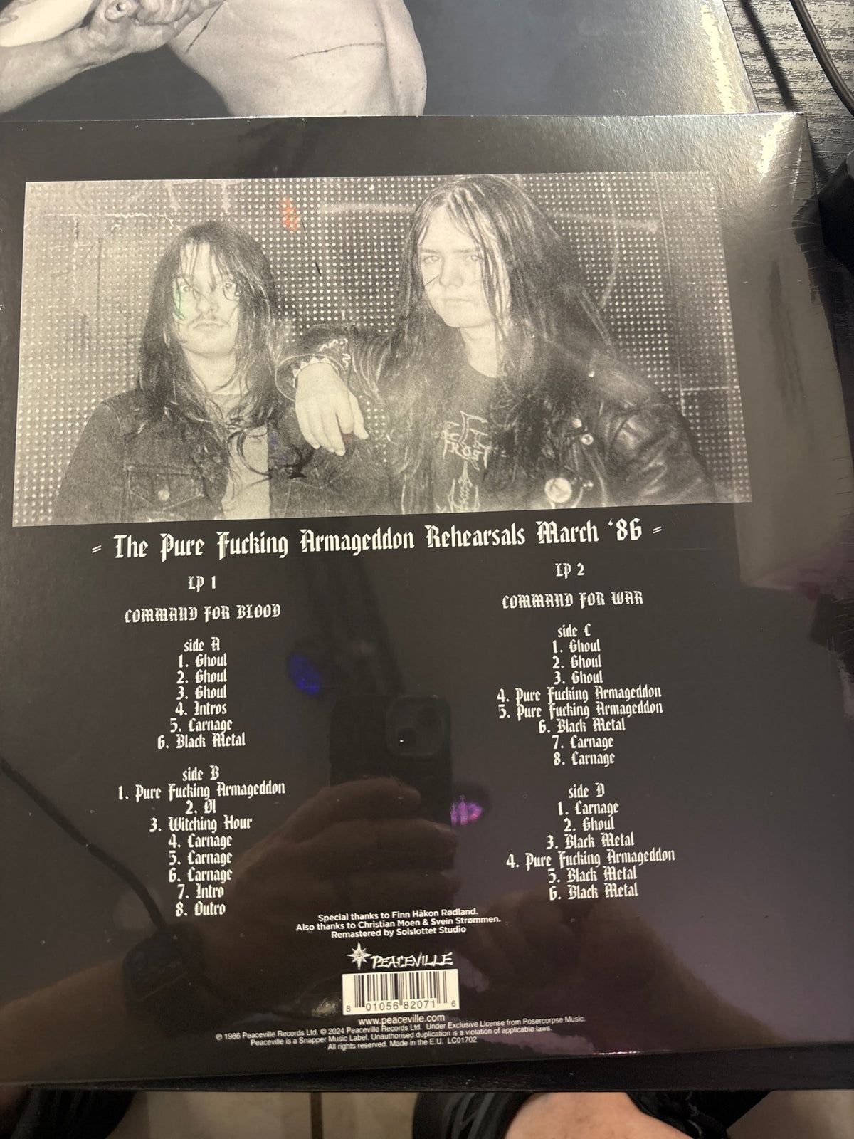 Mayhem - Command For Blood, Command For War - Vyle Vinyl
