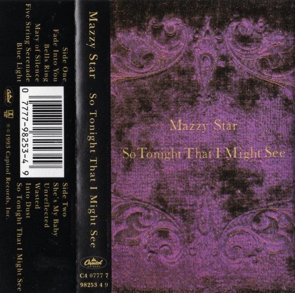 Mazzy Star - So Tonight That I Might See (Cassette)