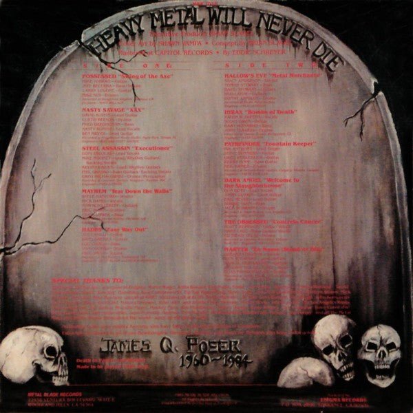 Metal Massacre VI - Vyle Vinyl