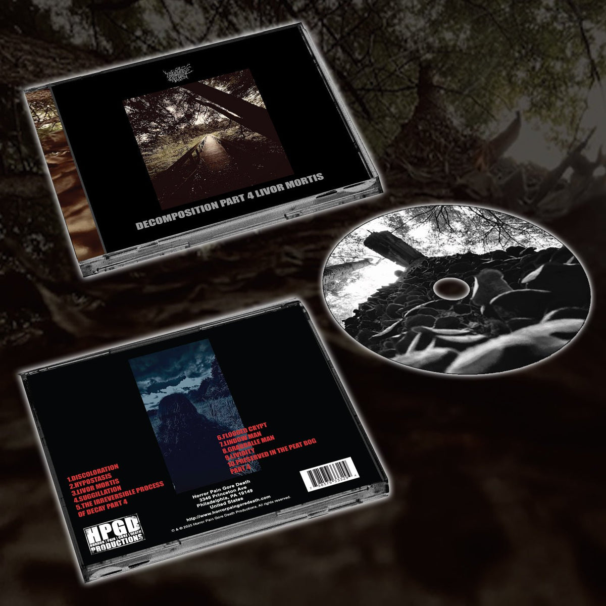 MUSKEG CHARNEL - Decomposition Part 4: Livor Mortis CD - Vyle Vinyl