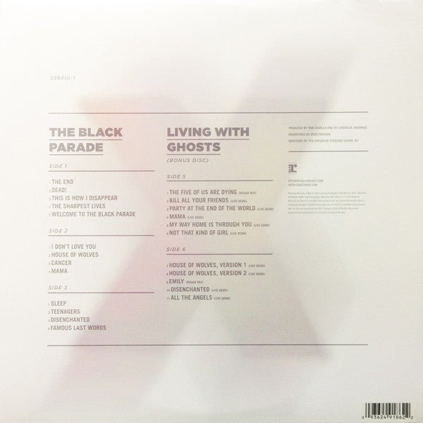 My Chemical Romance - The Black Parade / Living With Ghosts (LP) - Vyle Vinyl