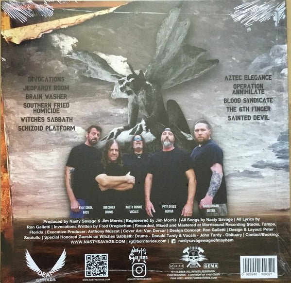 Nasty Savage - Jeopardy Room (LP) - Vyle Vinyl