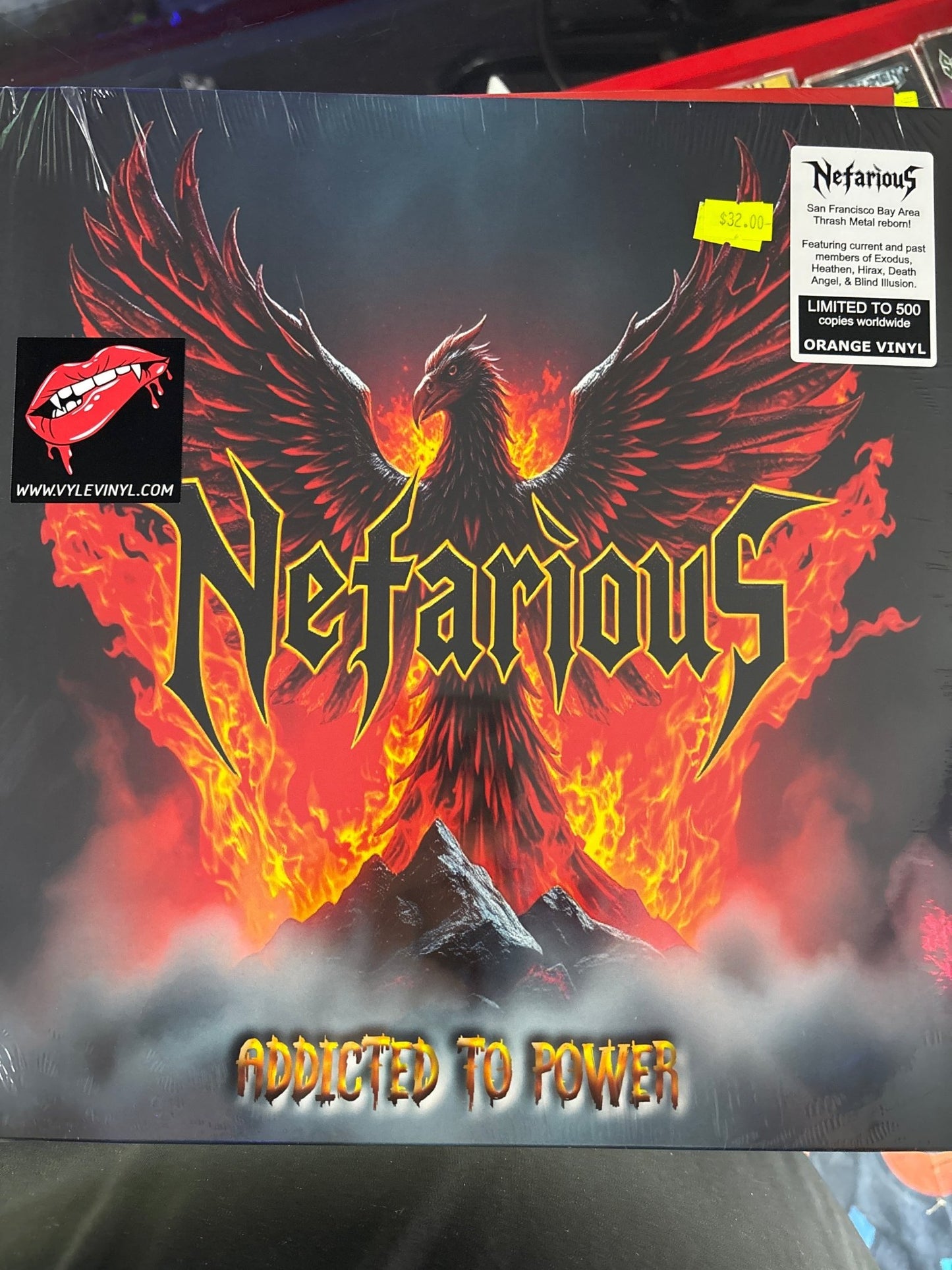 Nefarious - Addicted To Power - Vyle Vinyl