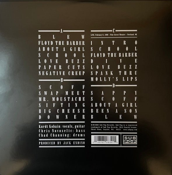 Nirvana - Bleach (LP) - Vyle Vinyl