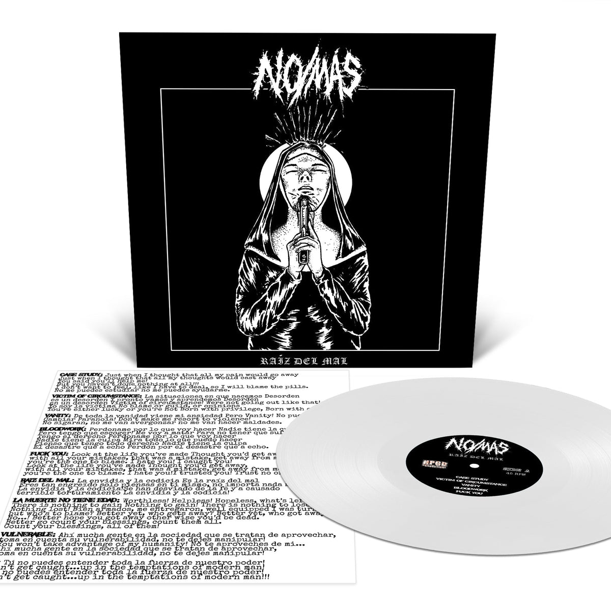 NO/MÁS - Raíz Del Mal LP (White) LTD To 100 - Vyle Vinyl