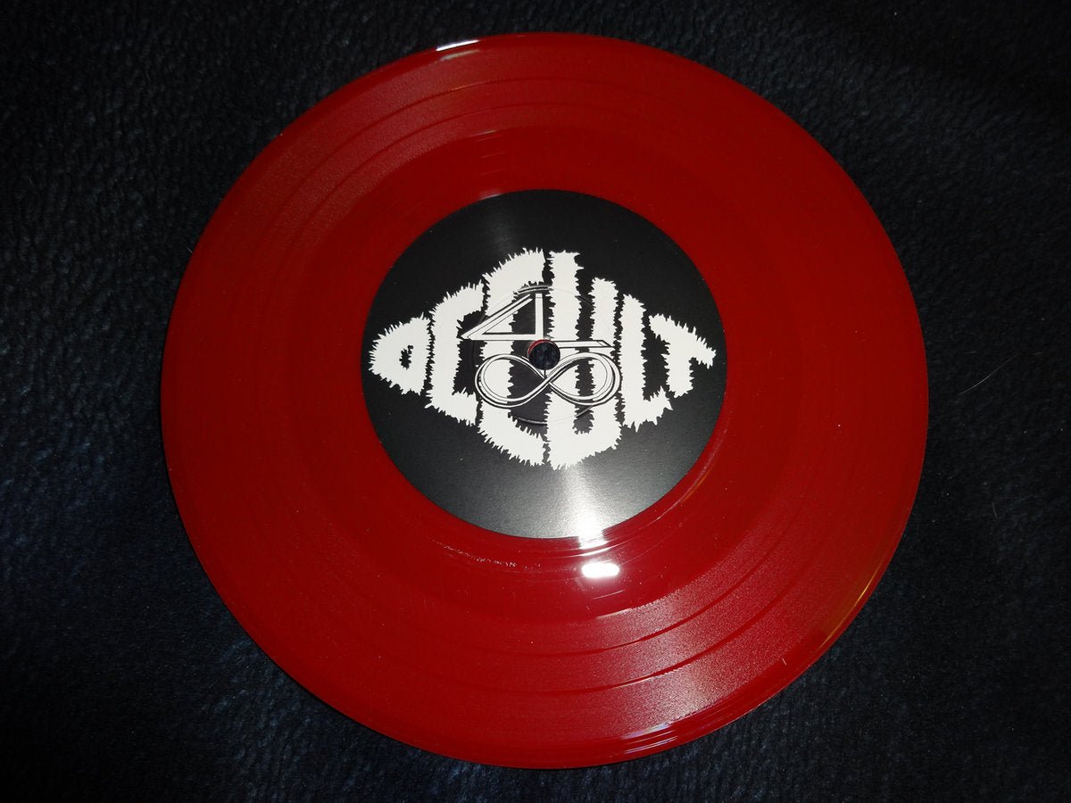 OCCULT 45 / DRONES FOR QUEENS - Split 7-Inch Record (Limited Edition Of 75 Copies on Red Vinyl) - Vyle Vinyl