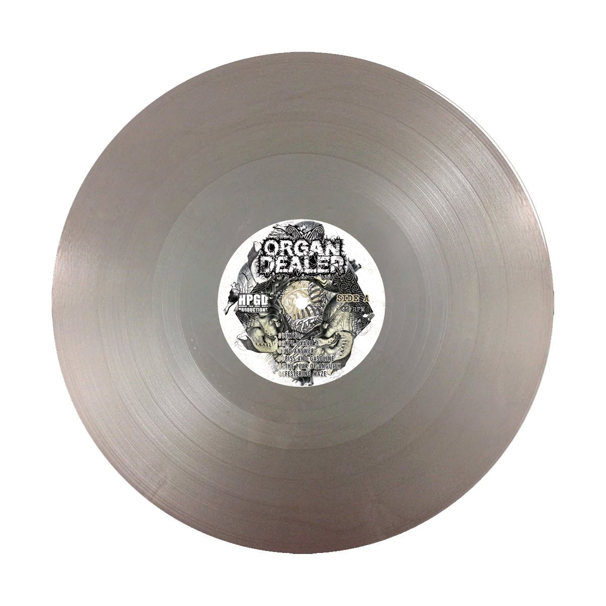 ORGAN DEALER - Visceral Infection LP (Metallic Silver) LTD To 141 - Vyle Vinyl