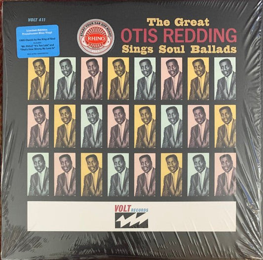 Otis Reading- Sings Soul Ballads - Vyle Vinyl
