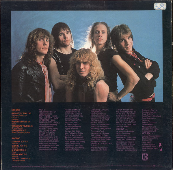 Riot - Restless Breed