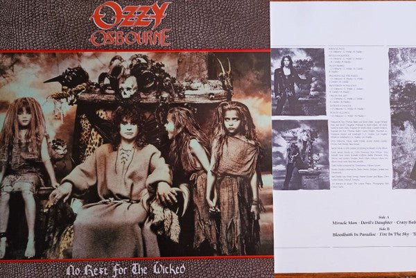 Ozzy Osbourne - No Rest For The Wicked (LP) - Vyle Vinyl