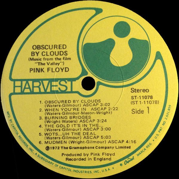 Pink Floyd - Obscured By Clouds (LP) - Vyle Vinyl
