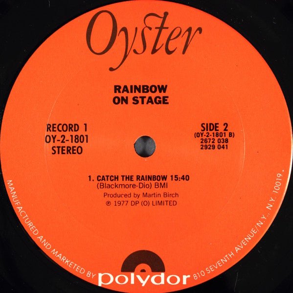 Rainbow - On Stage (2xLP) - Vyle Vinyl