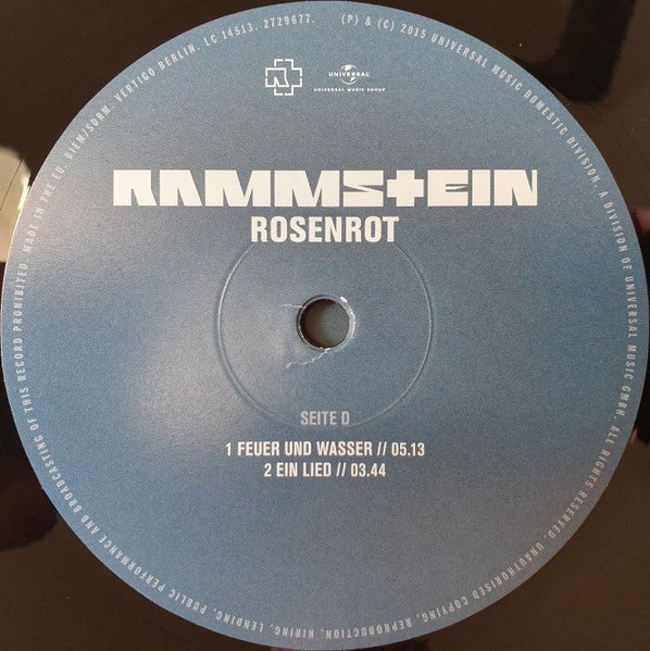 Rammstein - Rosenrot (2xLP) - Vyle Vinyl
