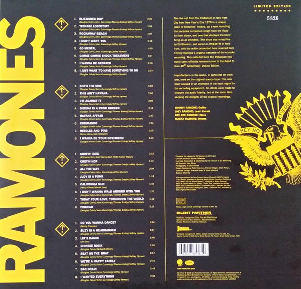 Ramones - Live at The Palladium RSD - Vyle Vinyl