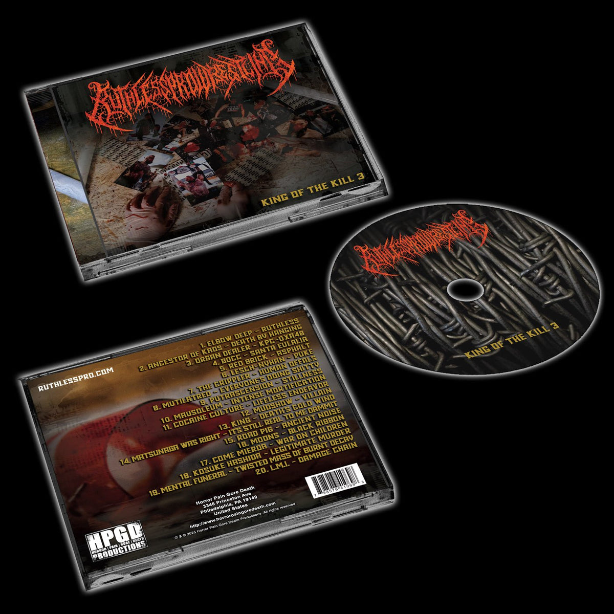 RPW - King Of The Kill 3 CD - Vyle Vinyl