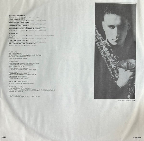 Sade - Diamond Life (LP) - Vyle Vinyl