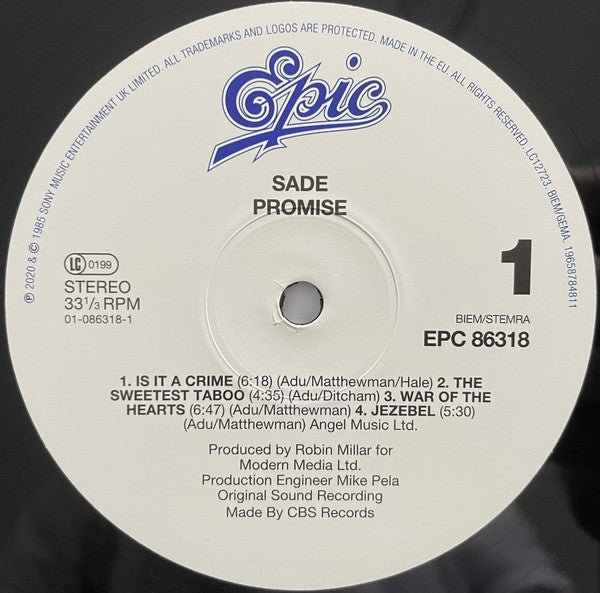 Sade - Promise (LP) - Vyle Vinyl